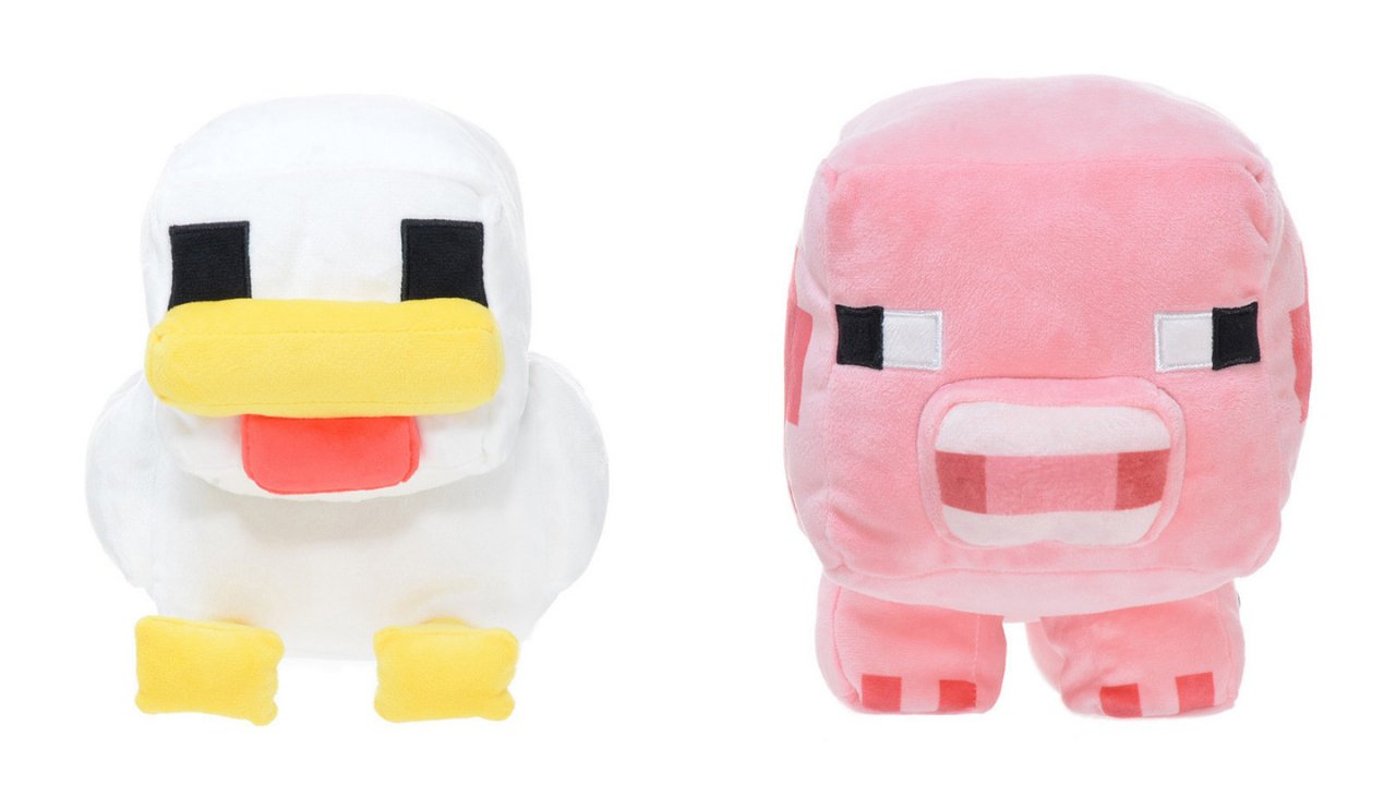 Minecraft chicken plush sale