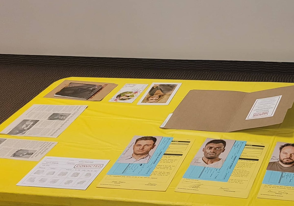 PSPThetaChapter's tweet photo. Our Murder Mystery recruitment event was tonight. It was a blast!
#MurderMystery
#RecruitmentEvent
#PSPThetaChapter
#PhiSigmaPiNationalHonorFraternity
#MansfieldUniversity https://t.co/iwRMuKGZUy