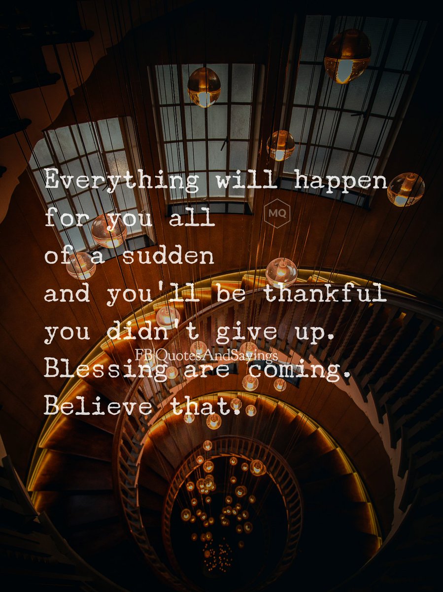motivational's tweet photo. Something will happen for you https://t.co/T5Fql8hOaK