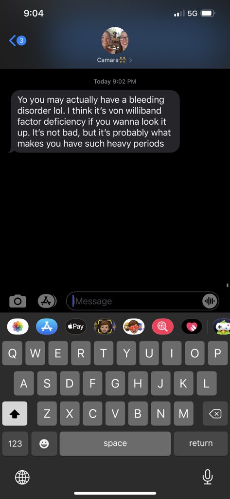 abbzmarkus's tweet photo. When your best friend is studying to be a doctor and you get random text like this https://t.co/Hz33RyPfq4