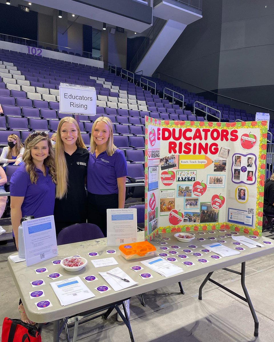 GCUEducators's tweet image. Thank you to the COE for putting on a great event! Thank you to everyone who came out! We hope to see you at our first meeting on Monday! @GCU_COE