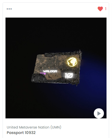 Wraithi0us's tweet photo. @UnitedMetaverse Happy to be a part of the #Waldor family! This is an amazing project and so much more than just an #NFT https://t.co/OZwda1IICV