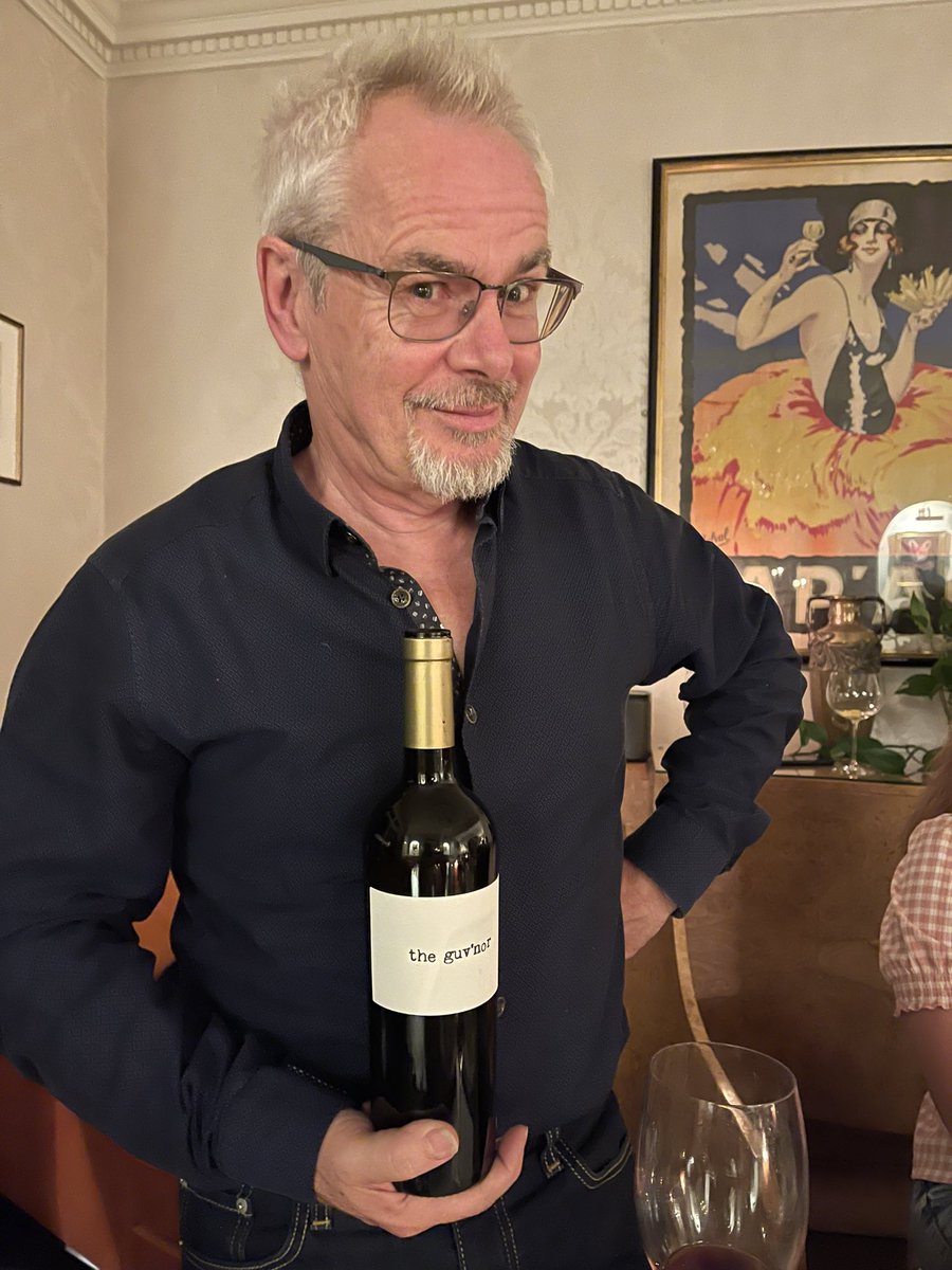 The wine says it all ❤️<a href="/NikKershaw/">Nik Kershaw</a>