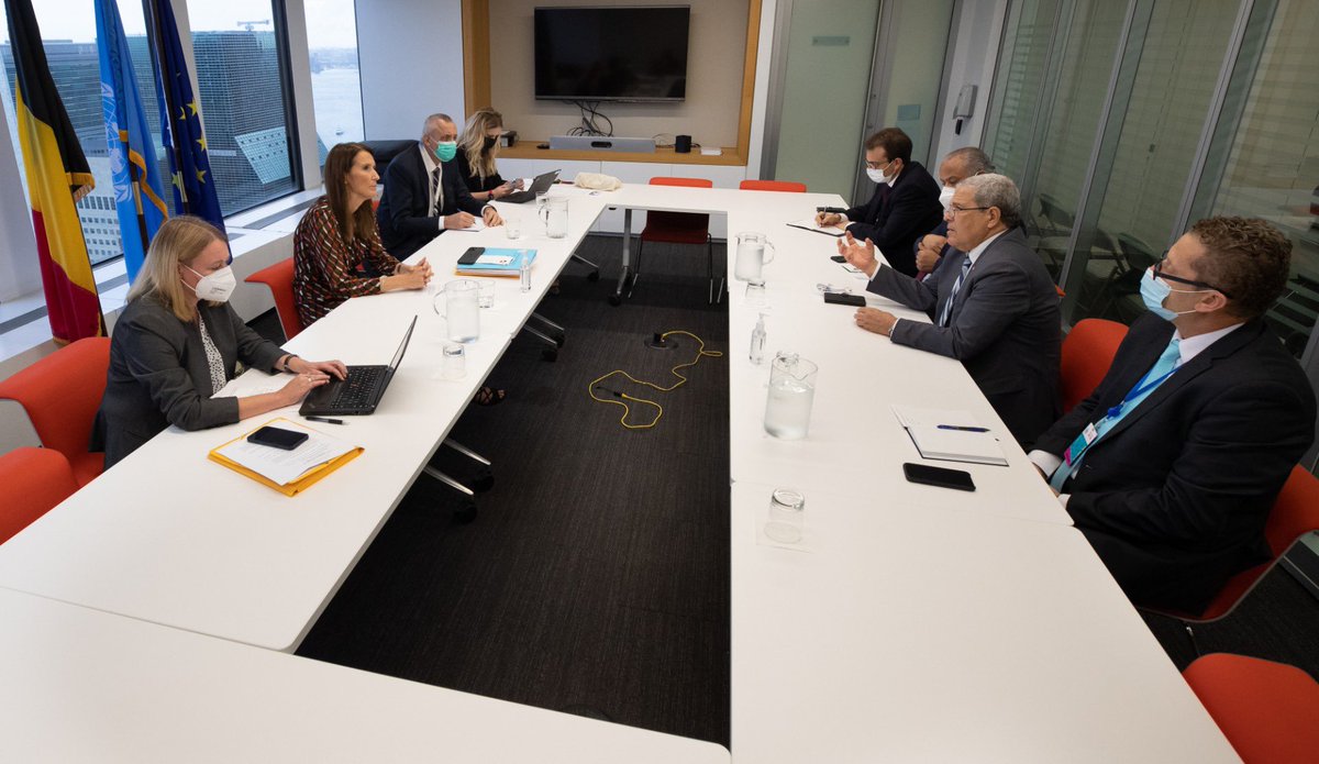 Discussed with Tunisia’s MFA <a href="/OJerandi/">Othman Jerandi</a> our strong relations and regional &amp; internal challenges. We wish the current political status quo to evolve in a positive way, in order to preserve the democratic aquis.