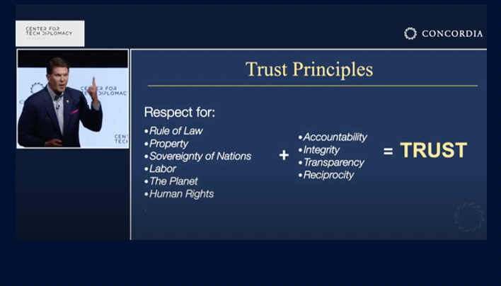 See why TRUST was the key to the Clean Network Alliance of Democracies' defeat of CCP’s 5G Masterplan. This NONPARTISAN model provides unity &amp; continuity of policy between Rep &amp; Dem admin.-- critical to allies &amp; what Xi fears. youtube.com/watch?v=AR0D_M…