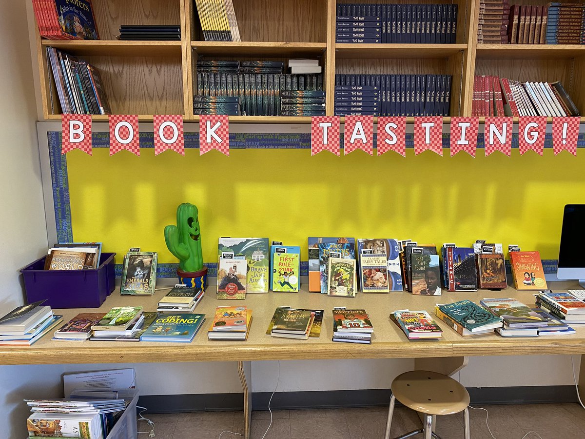 Ps175Sharks's tweet photo. “You can find magic wherever you look. Sit back & relax all you need is a book.”Our 6th graders attended their very first BOOK TASTING!!! Students got a “taste” of books in our class library. #DELICIOUSREADING!!! #sharkstrong @jporras175 @District11BX @cristinevaughan https://t.co/MO0XhcmEE8