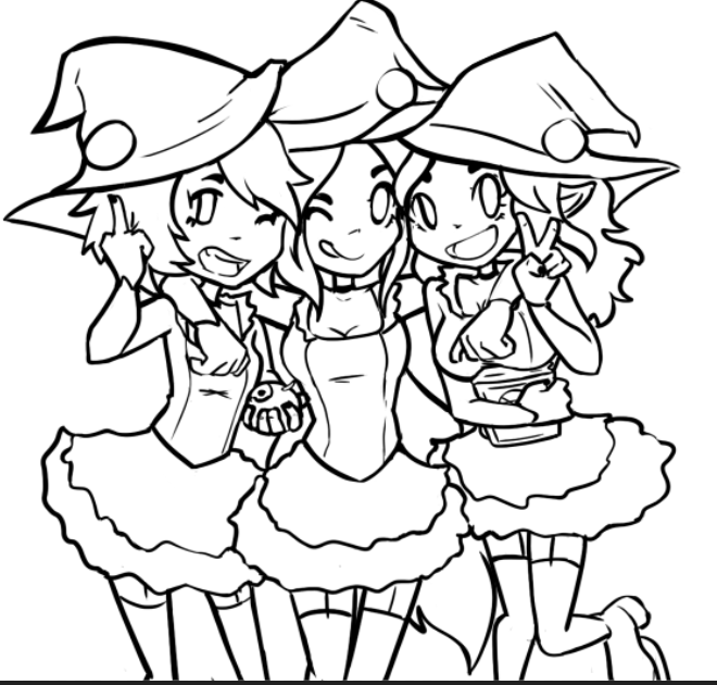 krimmuxd's tweet photo. Did more changes on the witch scene during stream! <3 #badwitches #witchplease #originalcharacters https://t.co/azmtHrmvRR