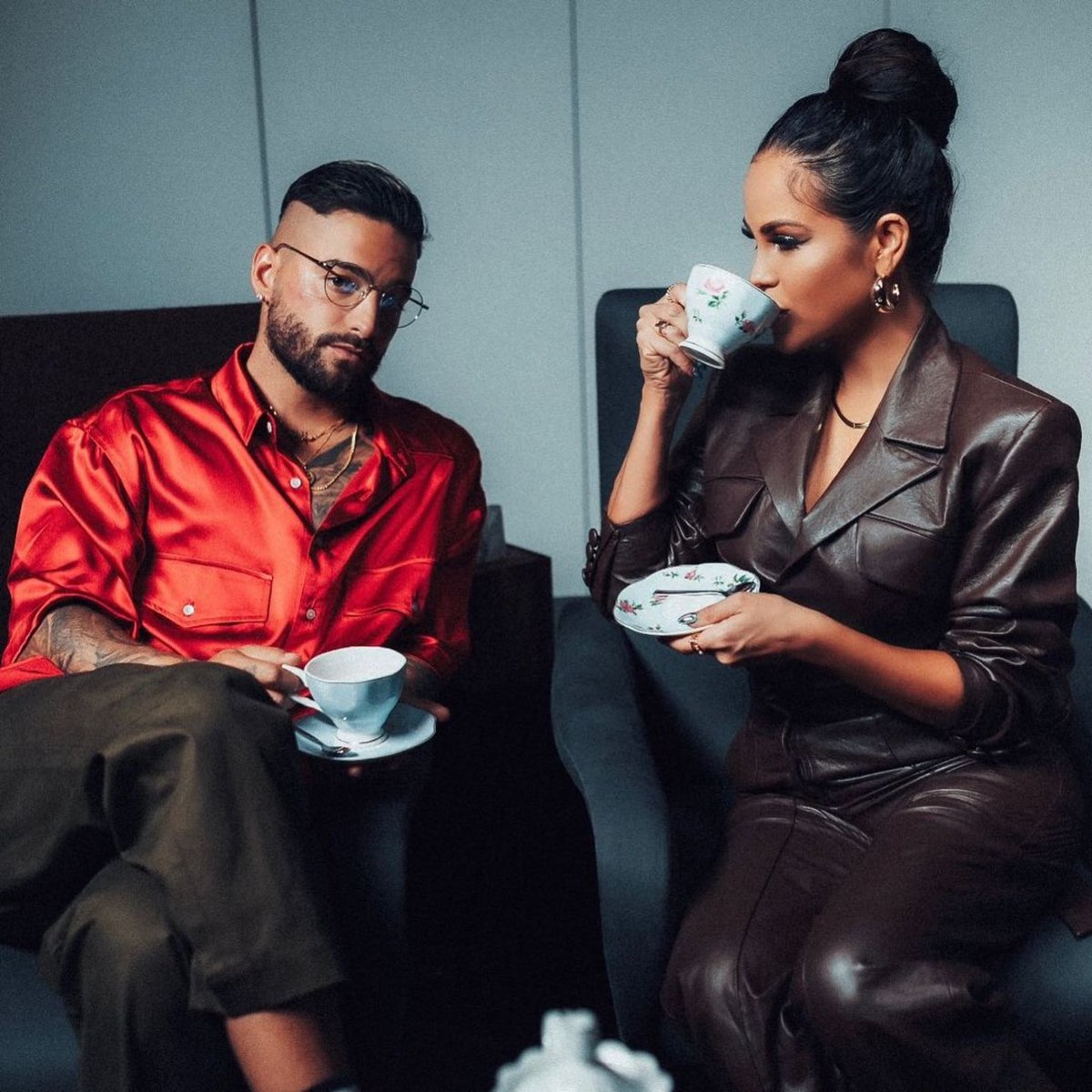 ¿Cuál de tus caras me habla? 

#ImposibleAmor 💔 @Maluma mañana 8 PM