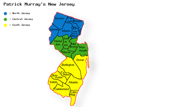 wildstein's tweet photo. @Brosafat @PollsterPatrick @MonmouthPoll .@PollsterPatrick and @PhilMurphyNJ disagree on NJ geographic boundaries. #imwithpatrick https://t.co/mEE0Wj7sl9