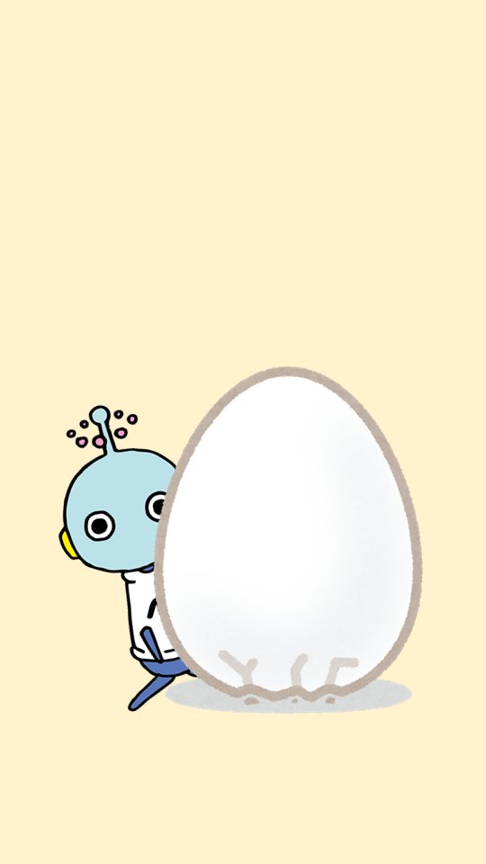 ノブルン 公式 今日は たまごデー コロンブスがアメリカ大陸を発見した日なんだって コロンブスは卵を潰して立てたという逸話が有名だから いつしかたまごデーと言われるようになったみたい 企業キャラクター ゆるキャラ ゆるいイラスト