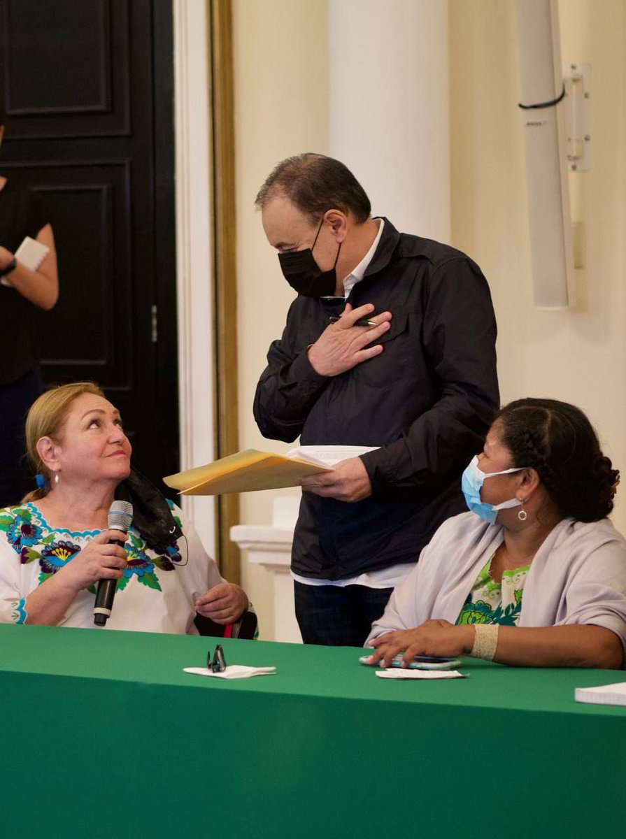 Este es el inicio de una nueva relación entre el pueblo Yaqui y el Gobierno del Estado. Ya tuve oportunidad de reunirme con representantes de su comunidad y me quedo satisfecho de lograr productivos acuerdos. 1/2