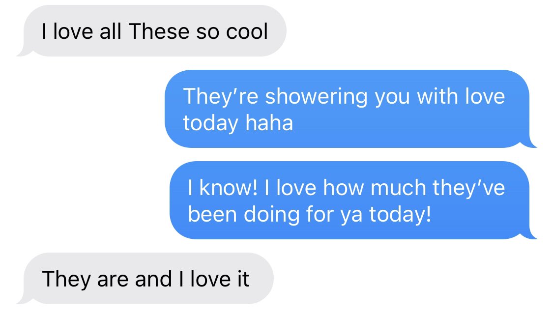 ThomasSanders's tweet image. @ThanksTSFriends just a few responses from those I’ve sent creations to. Just cause I feel like you all should see their thoughts haha. 1. Gavin 2. Lev 3. Alex Rupp 4. AJ 💜💜💜