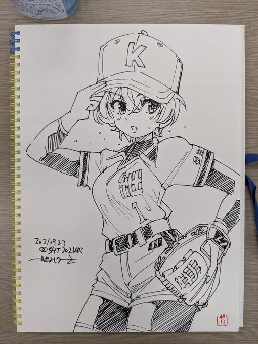 SHT無事終わりました。来てくれたみなさんありがとうございました。お互い帰宅まで感染拡大防止対策遵守でまいりましょう。
そして今日のスケブ(健全なやつ) 