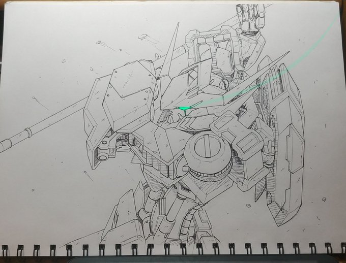 今まで描いた中で一番動いてそうなの 