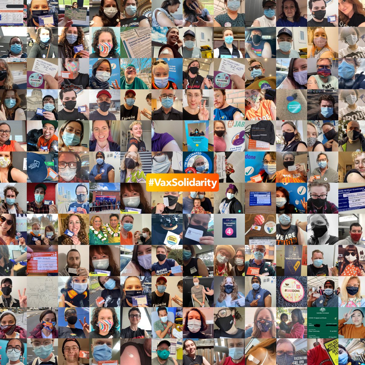 VicUnions's tweet photo. 4,153,491 first doses and 2,481,960 second doses so far in Victoria. This is what #VaxSolidarity looks like 💪✊ https://t.co/1aP88EnJ0E