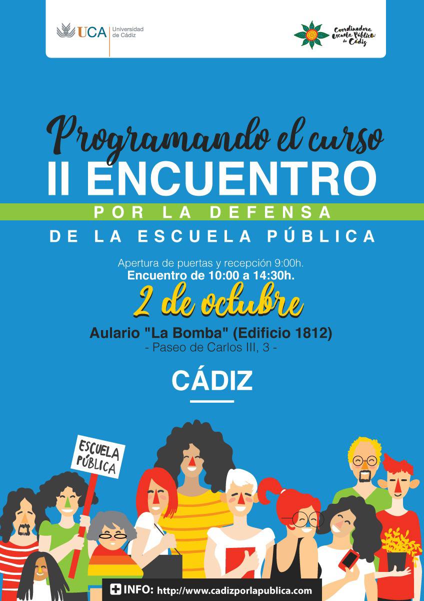 🗣️ SÁBADO 2 DE OCTUBRE en CÁDIZ

🟢 FERIA DE PROYECTOS 

-Diferentes colectivos de la ciudad presentarán sus actividades para realizar en centros educativos

✅ <a href="/laparceladecadi/">UN HUERTO ESCUELA PARA CÁDIZ</a> estará presente y presentará su proyecto de Huertos Escolares
