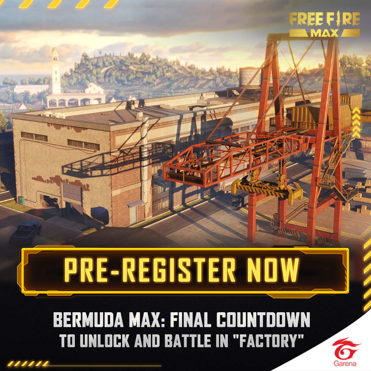 Free Fire Max is now open for pre-registration