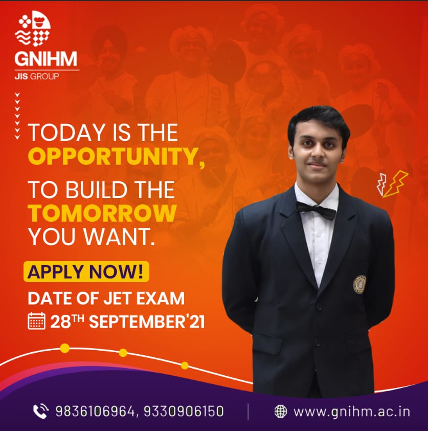 gnihm_jis's tweet photo. Not every time opportunity comes served on a platter right, but if you see one, learn to savor it right.
Hurry up, apply for the upcoming JET exam now!
.
#GNIHM #JISgroup #kolkata #jetexam #hotelmanagement #hotelier #opportunity #applynow #kolkata #westbengal https://t.co/hj1dG29mk7