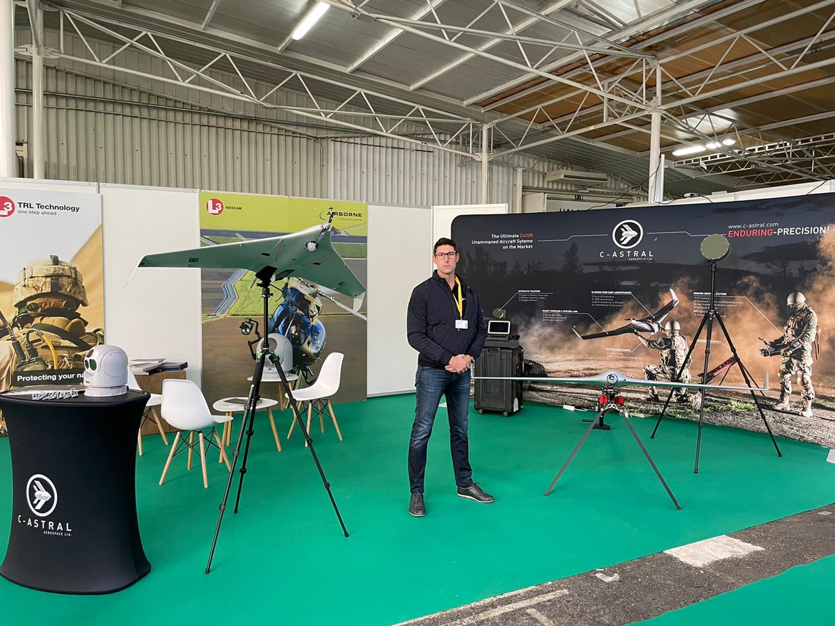 C_ASTRAL's tweet photo. Today and tomorrow are showcasing our #Atlas and #Bramor #Belin unmanned systems at the #sobra defence trade fair in Slovenia together w our partners from #perigon Supporting the advanced ISR capabilities of @Slovenskavojska @MO_RS https://t.co/Y7nCNEAv2L