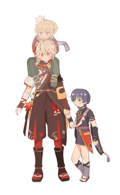 🐱☂️の子守りをすることになった🍁の強めな幻覚 