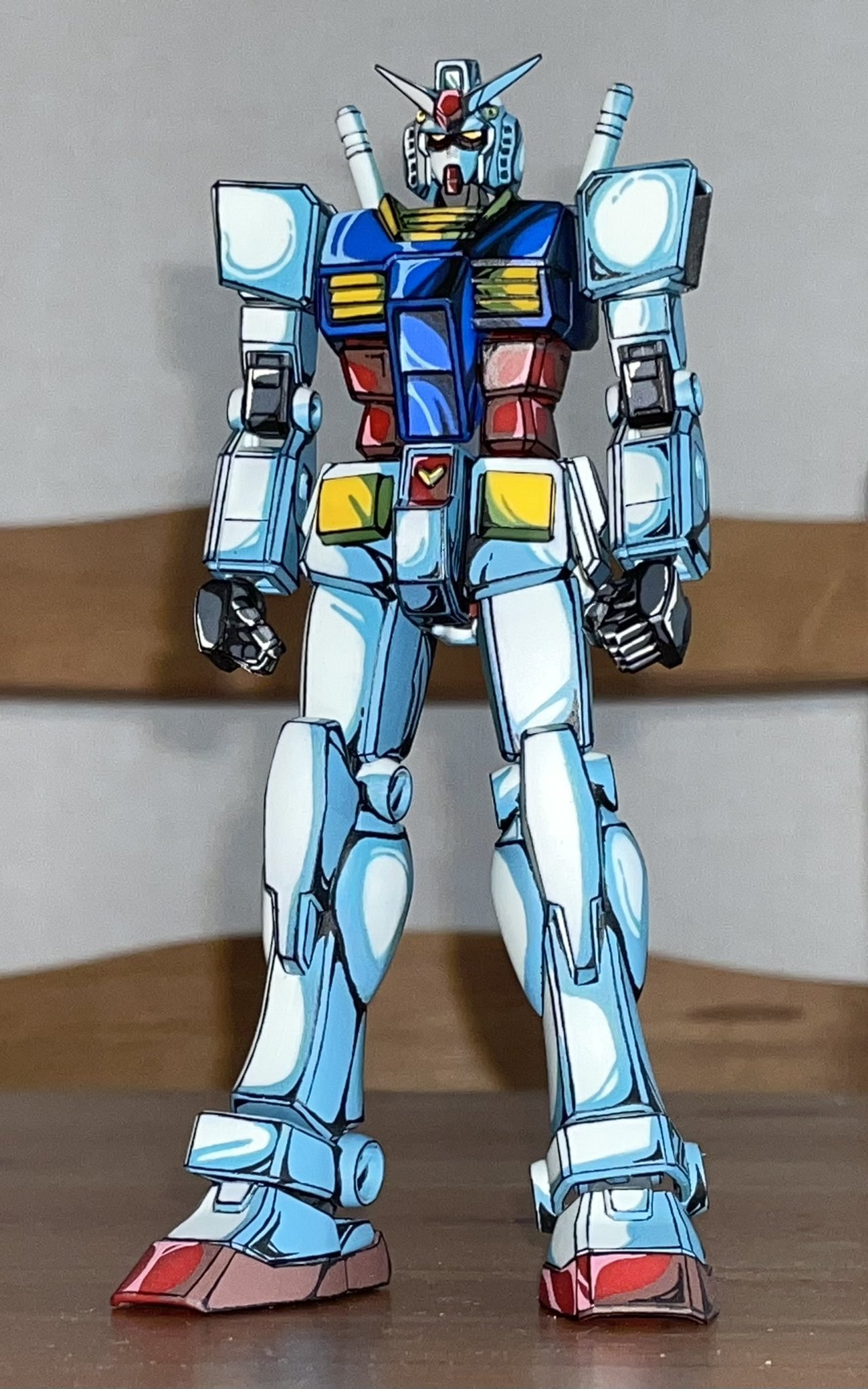 EG νガンダム　アニメ塗り EG νガンダム アニメ塗り
