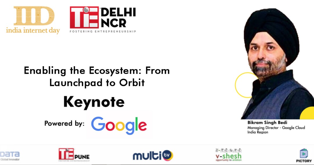 MultiTVVideo's tweet image. @MultiTVVideo live streaming “Enabling the Ecosystem: From Launchpad to Orbit”, an exclusive session by Bikram Singh Bedi, Managing Director, Google Cloud India 
@bikbedi @googlecloudindia
#iDay2021  #livestreaming  #platformpartner #BestVirtualConferencePlatform