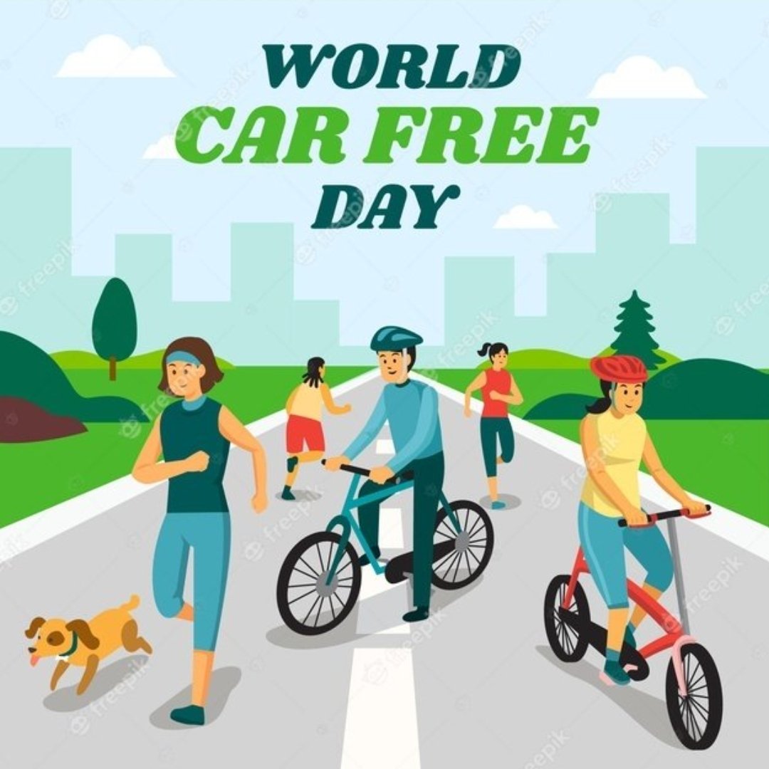 Car free Day poster