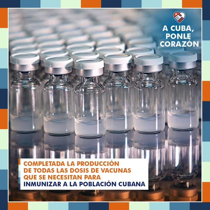 SoyDonic's tweet photo. Esto es ponerle el corazón a #Cuba y su pueblo. Gracias a la ciencia cubana y su revolución. 

#CubaPorLaVida #CubaEsCiencia https://t.co/8QCG9JHubw