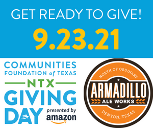 Huge thanks to <a href="/ArmadilloAles/">Armadillo Ale Works</a> for being a matching donor! Now, every dollar you give to DMAC for #NTXGivingDay will go even further to help #Denton artists and musicians get healthcare! DONATE HERE: northtexasgivingday.org/denton-music-a…