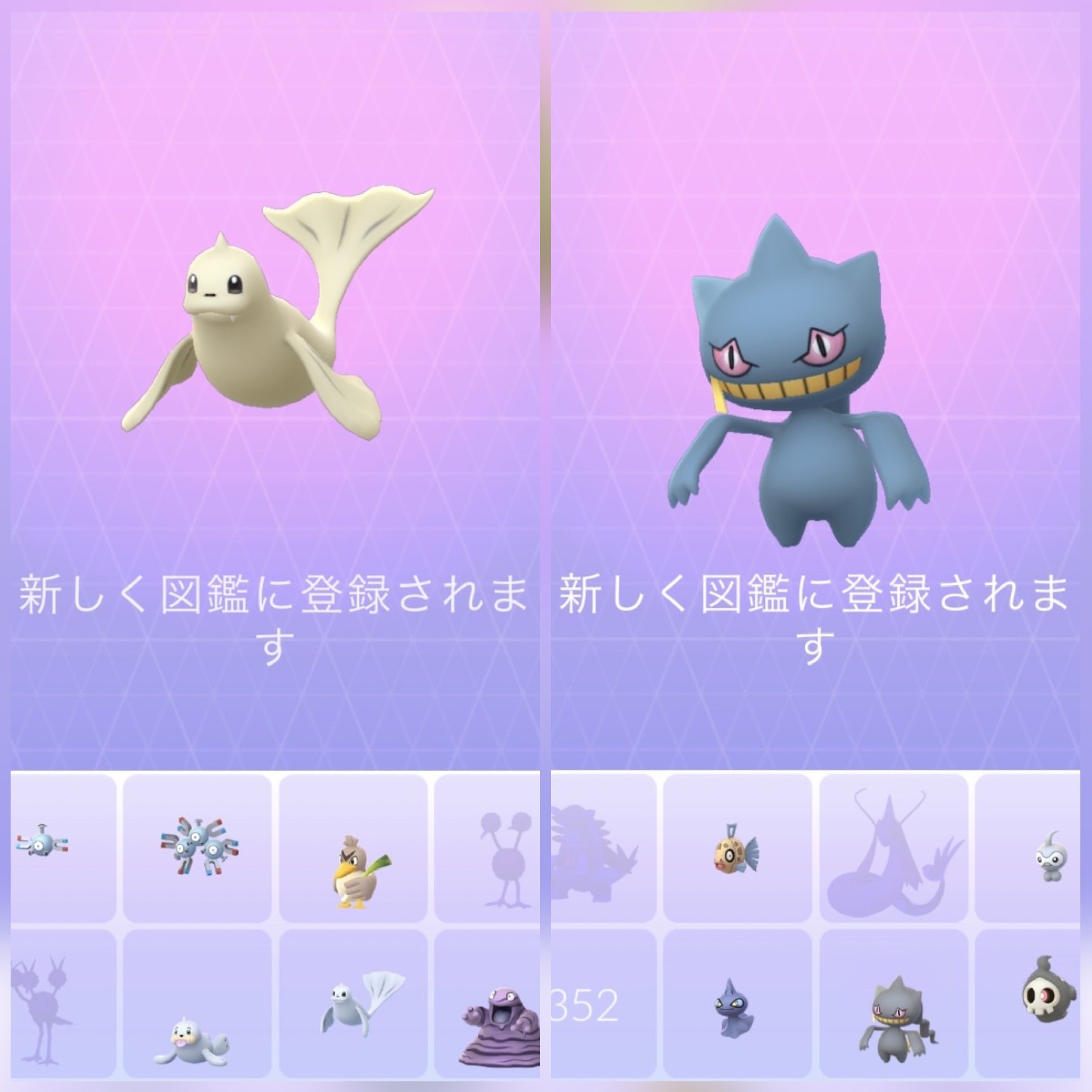色違いしか捕まえないポケモンgo ノックス 毎日図鑑チャレンジ最終日 ついに勝手に始めた 毎日図鑑登録チャレンジ も最終日になったので さらに ジュゴン ジュペッタ の色違いを追加して全部で30匹登録出来ました ありがとうございました