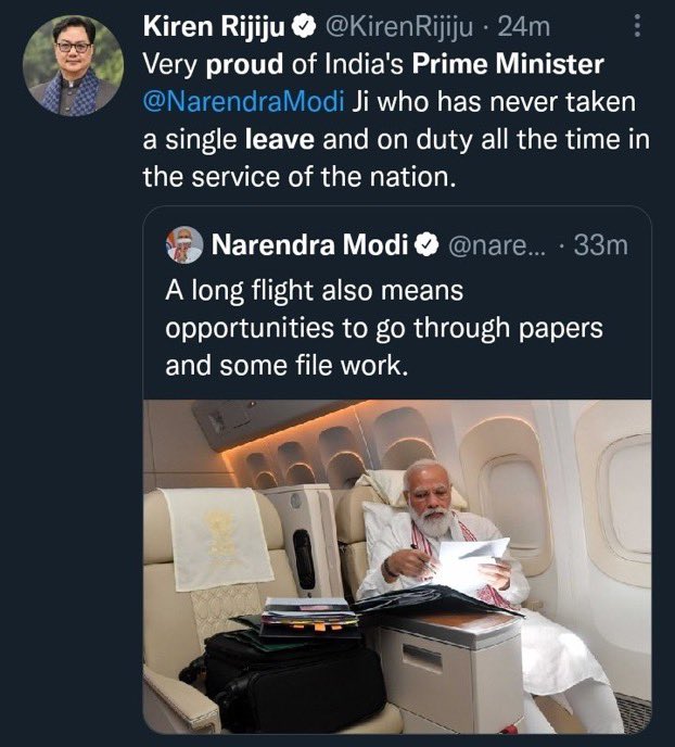 SaketGokhale's tweet image. How original @ShainaNC &amp;amp; @KirenRijiju 

Also how does it feel knowing that even at this stage of your political careers, you have to take orders from someone like Amit Malviya?