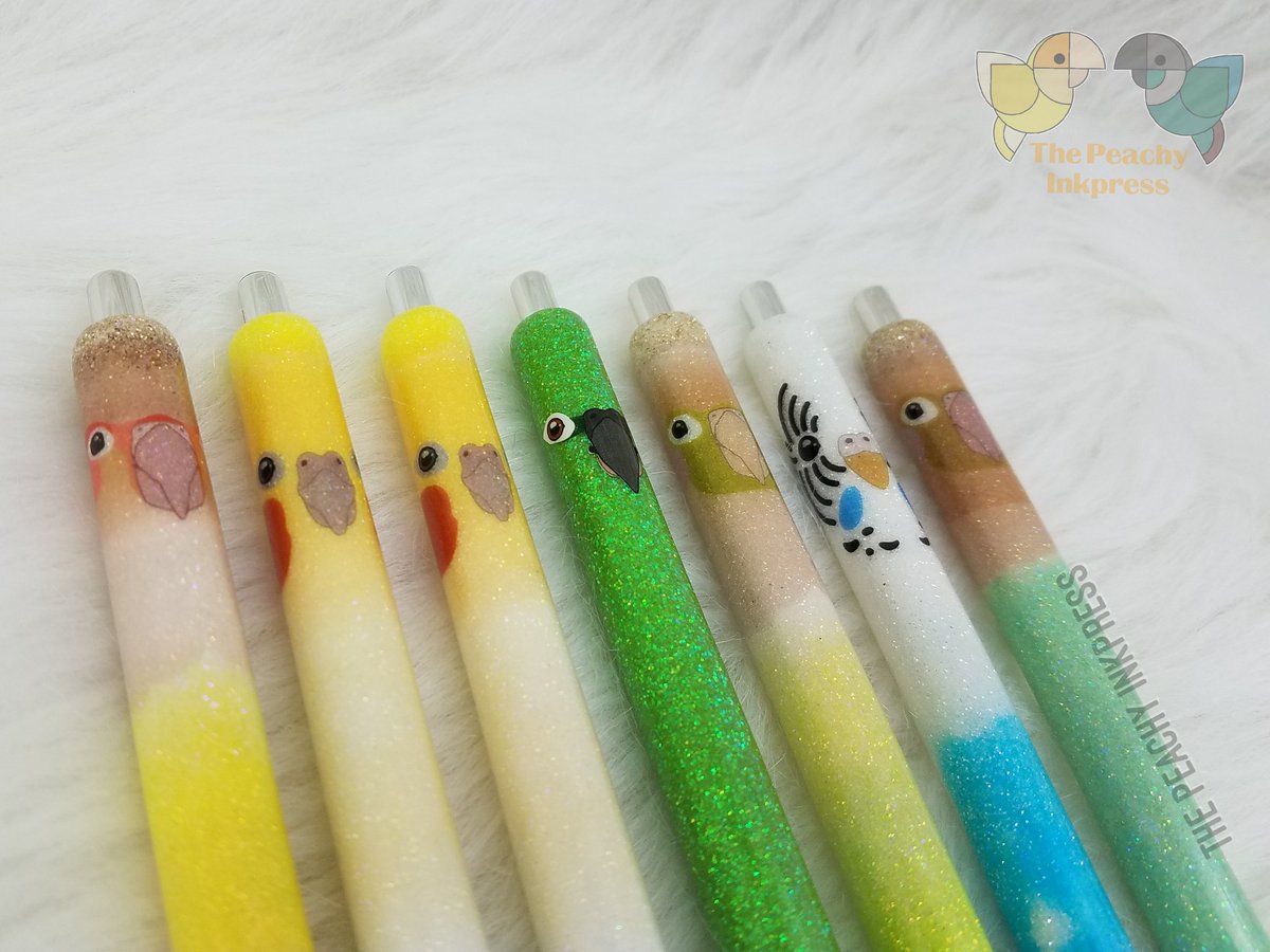 I always feel like somebody's watching me... 👀

Just a few more custom bird pens that went out this past weekend. They've been quite popular!