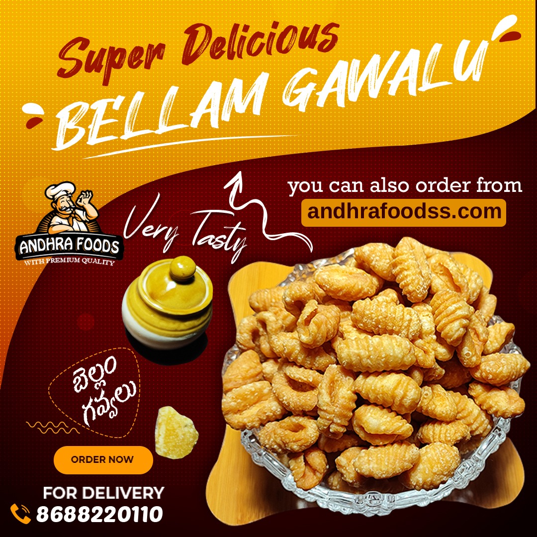 Andhrafoodsoffl's tweet photo. freshly prepared Tasty Bellam Gavvalu Ready for delivery Order Now get at your door step.
https://t.co/GoIuL7z2A9
#StayHome #OrderUs #AndhraFoods https://t.co/qAhZytqYmj