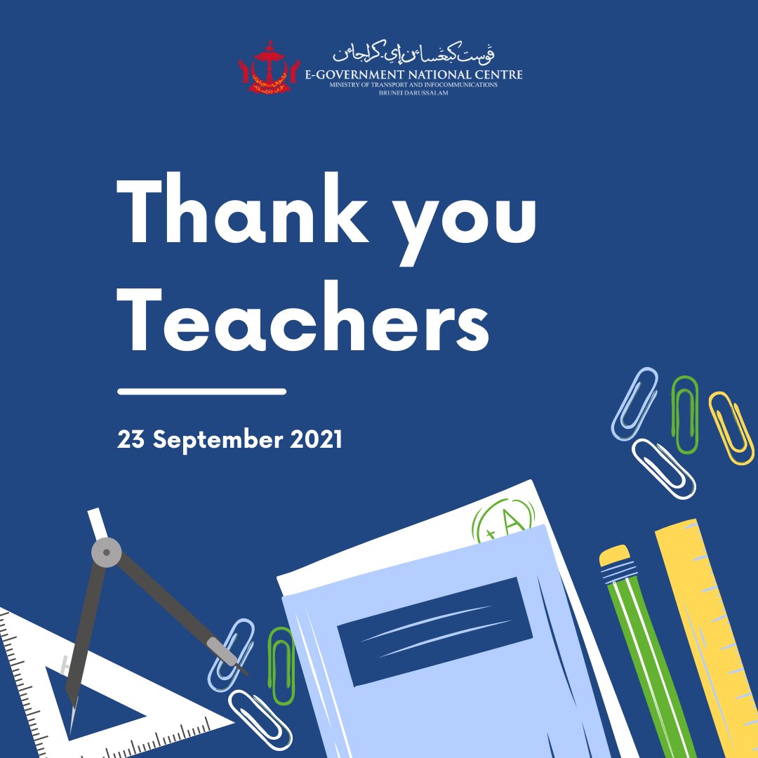EGNCTweet's tweet photo. Thank you teachers! We appreciate all that you do.
Happy Teachers' Day.
#egnc https://t.co/SPOXdcUrqw