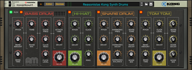 reasonistas's tweet photo. @niklas_a @jamesepember @anosou @deejaysham
We're 3 knobs and several Kong parameter controls short of finishing @reasonistas Kong Synth Drum Combinator. Perhaps we'll be able to complete it after the next Reason Combinator 2 update? #iUseReason https://t.co/PHSYhDutbR