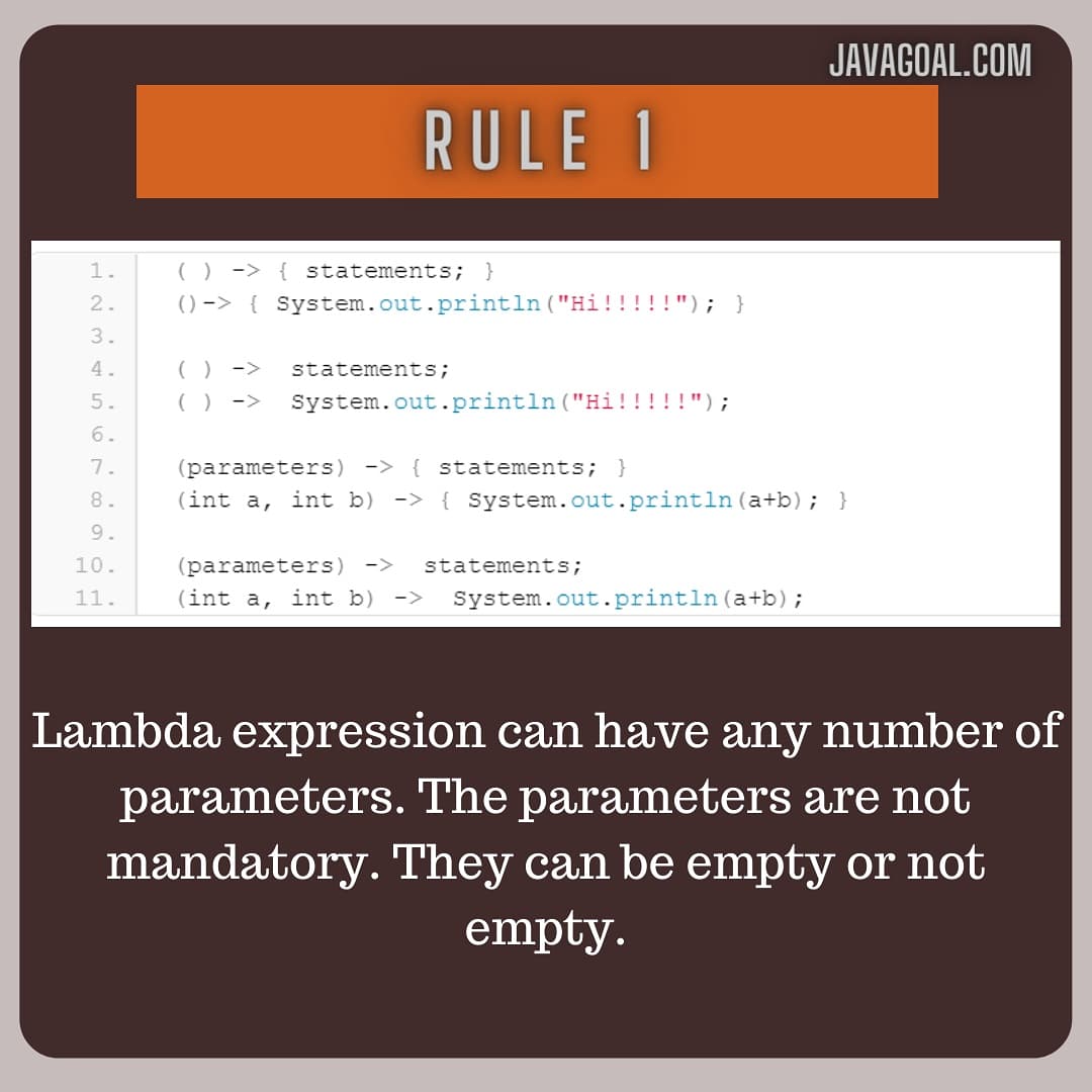 GoalJava's tweet image. Want to read it in detail then click on link:javagoal.com/java-8-lambda-…
#javadeveloper
#android
#javacode
#codinglife
#Coding
#devcommunity
#CodeNewbie
#CodeNewbies
#WomenWhoCode