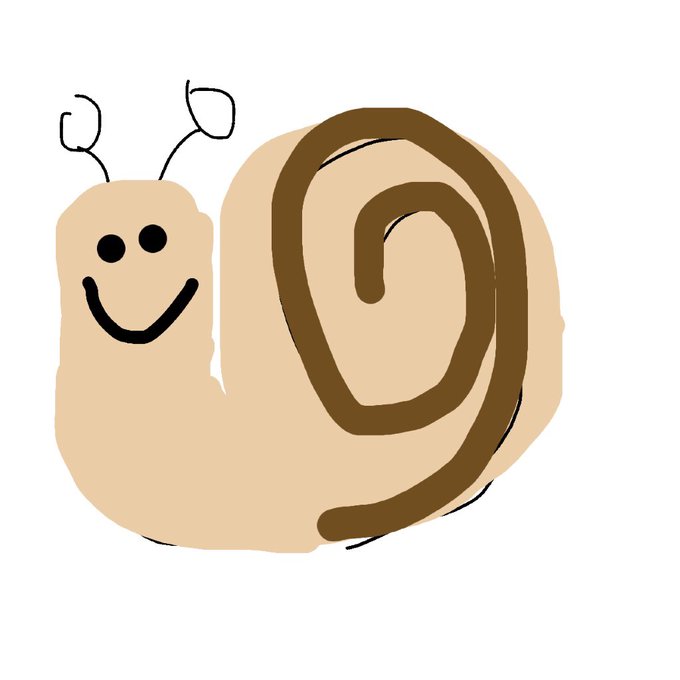 カタツムリのtwitterイラスト検索結果 古い順