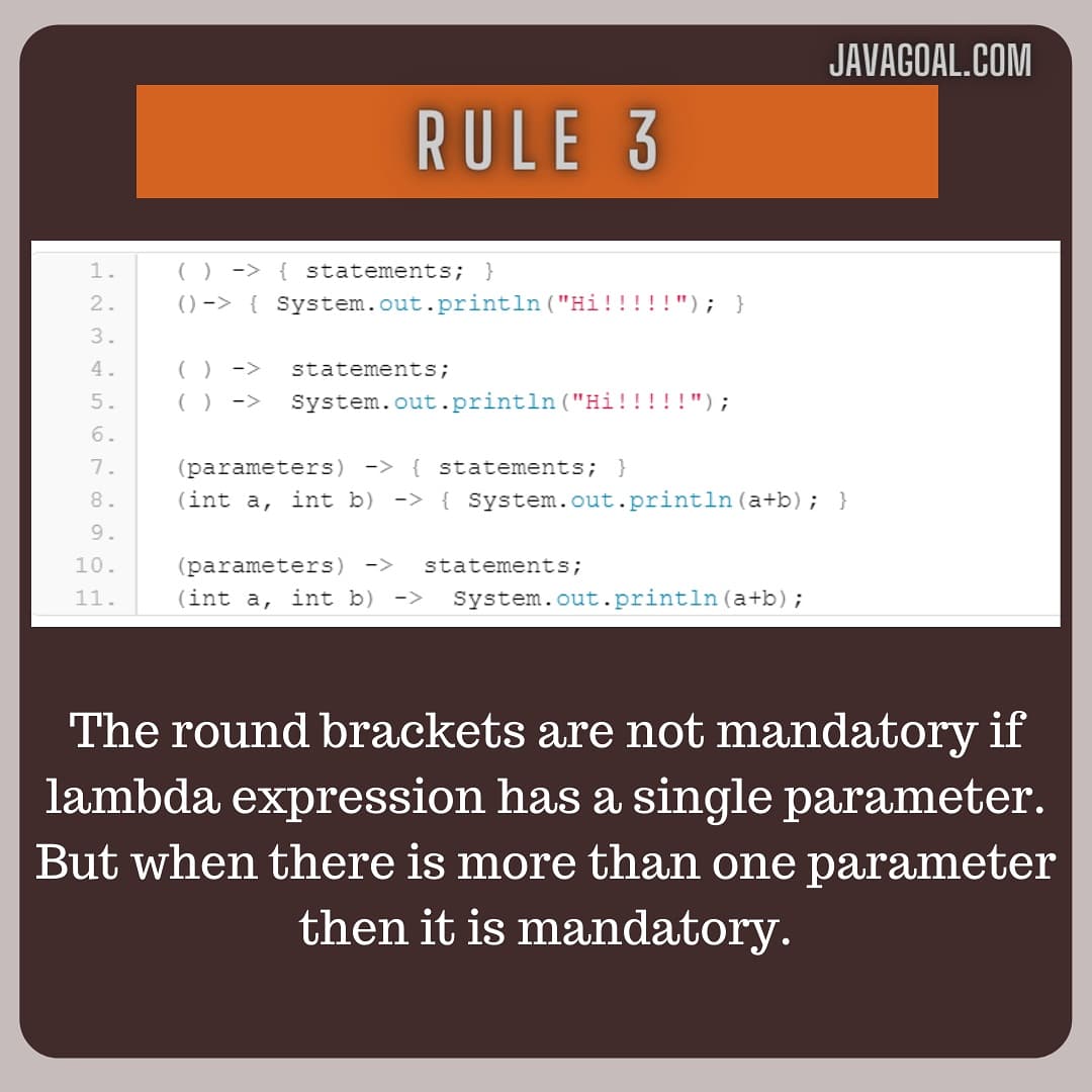 GoalJava's tweet image. Want to read it in detail then click on link:javagoal.com/java-8-lambda-…
#javadeveloper
#android
#javacode
#codinglife
#Coding
#devcommunity
#CodeNewbie
#CodeNewbies
#WomenWhoCode