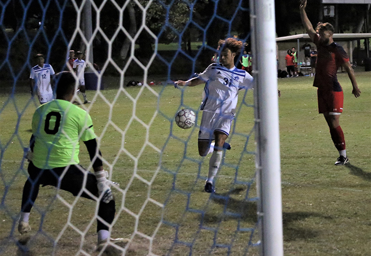 Brook Williams' two goals lifted <a href="/Blinn_MSOC/">Blinn College Men's Soccer</a> to the victory over NTCC tonight! buccaneersports.com/sports/msoc/20…