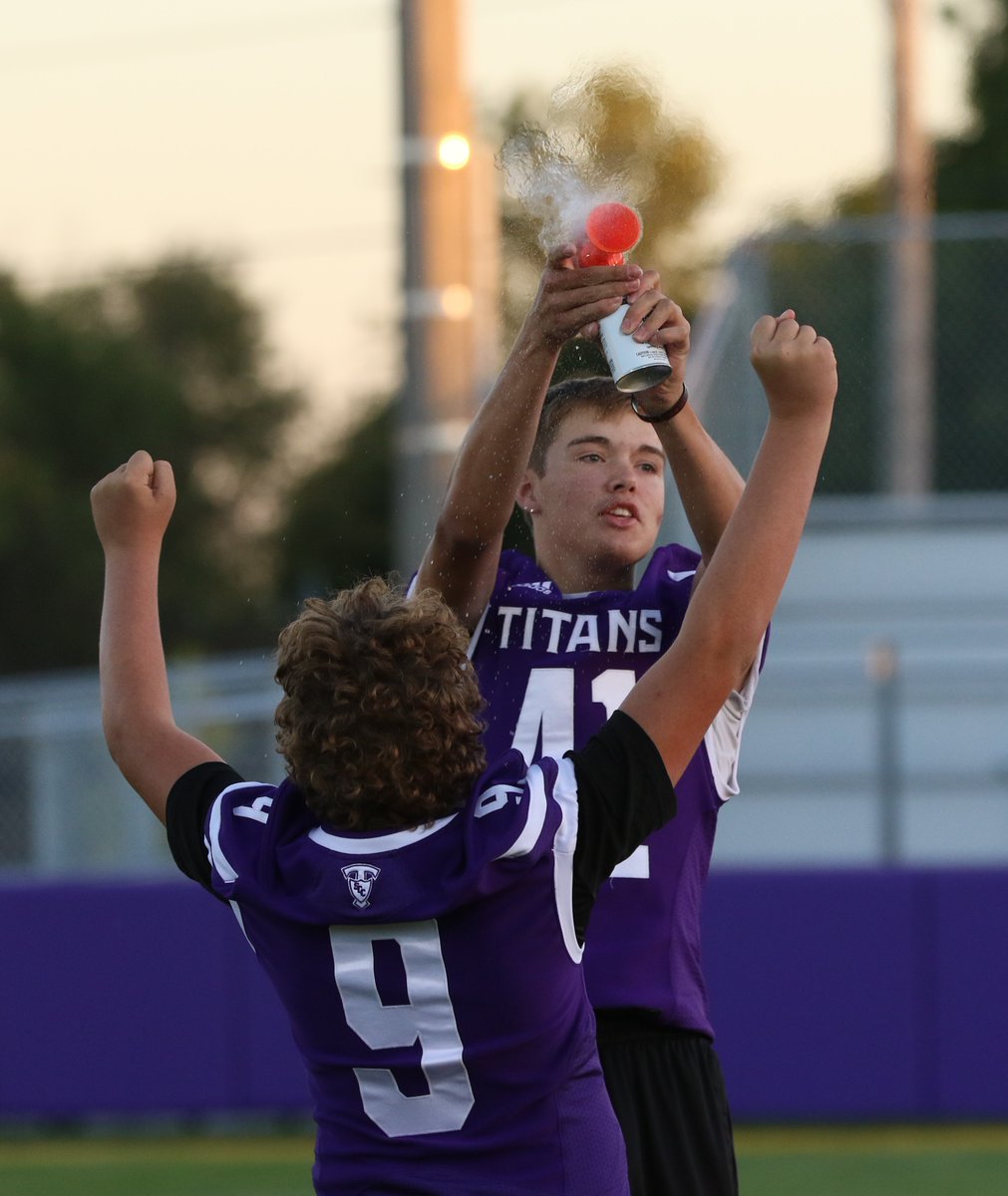 Tyler_Liger's tweet photo. Here's a few more photos from the Coronation Ceremony and Pep Rally, held on Wednesday evening at Titan Stadium in Lake City.

Btw, we didn't notice any pizza in @kierstinmorrow's teeth. #Homecoming2021 https://t.co/yIogibhVlP