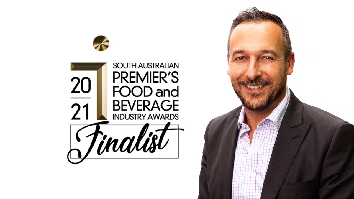 Congratulations to our very own Claude Cicchiello. He has been announced as a 𝒇𝒊𝒏𝒂𝒍𝒊𝒔𝒕 𝒇𝒐𝒓 𝒕𝒉𝒆 𝑳𝒆𝒂𝒅𝒆𝒓 𝑨𝒘𝒂𝒓𝒅 in the 2021 South Australian Premier’s Food and Beverage Industry Awards. Good Luck Claude for the awards announcement in November✨
