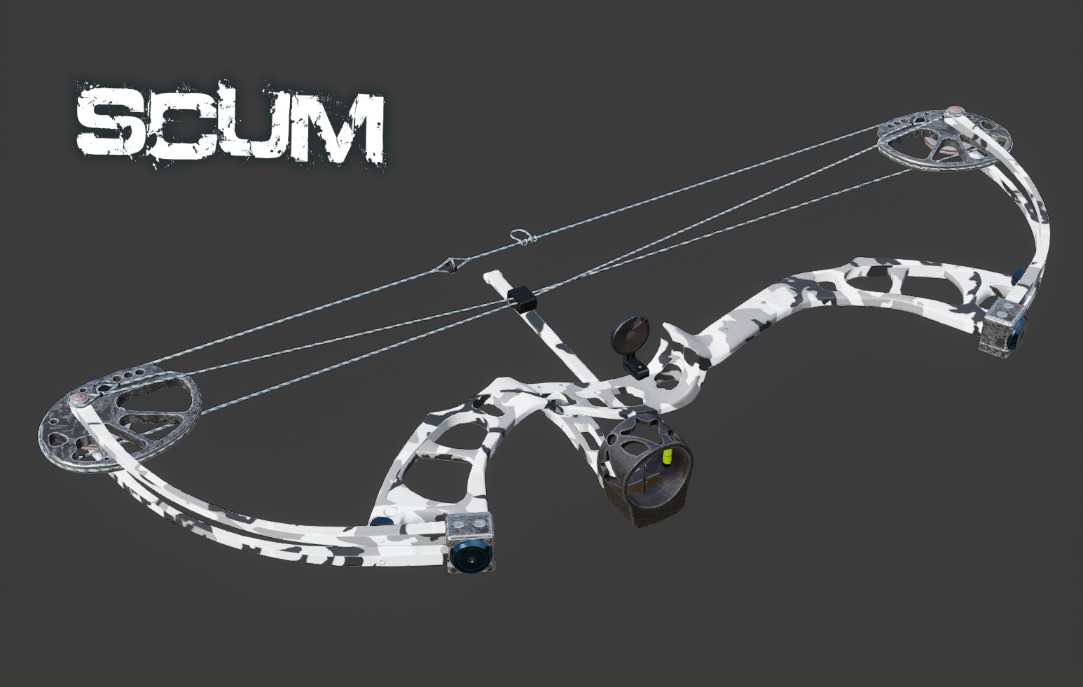 SCUM on Twitter "Look at this beauty! Snow camo skin for your compound