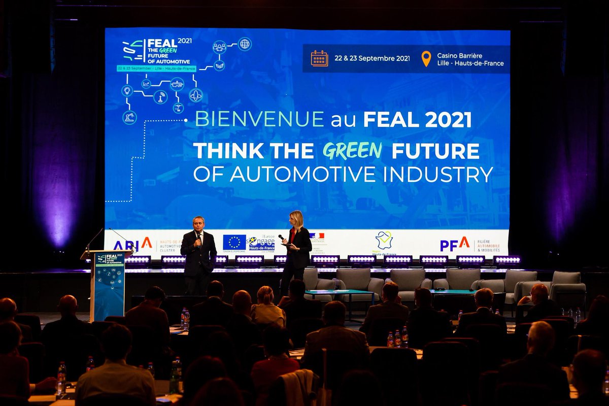 [#FEAL2021] Xavier Bertrand, Président de la région Hauts-de-France nous a fait le plaisir d'ouvrir ce matin la seconde journée du FEAL2021. Au programme, conférences, tables rondes et visites de sites industriels et sites d'innovation. admin.eventdrive.com/events/10765/l…