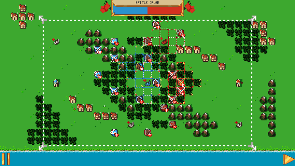 OverlookdGames's tweet photo. First image of my new game Ardent Azur, heavily inspired by Advance wars. Tell me what you think about it ! 👇 (Keep in mind that it's still a WIP)
#gamedev #indiedev #indiegame #pixelart https://t.co/twbh6tW9TT