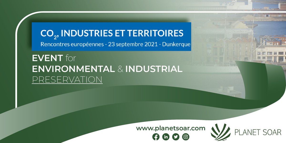 At the local level, the initiatives of French industries for sustainable development are numerous.
<a href="/PlanetSoar/">Planet Soar</a> we aim to be a major player in this way and will be present this Thursday 23th of September 2021 in Dunkerque.
#sustainabledeveloppement #renewableenergy