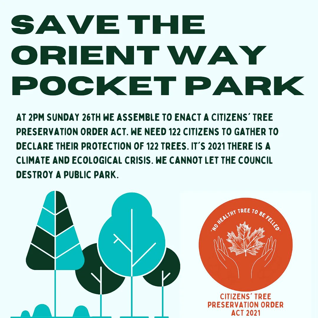 OrientSave's tweet photo. When #Gateways #Hubs #WayFinders &amp; a #SenseOfArrival, AKA #MonsterBlocks &amp; #Towers take precedence over honouring a #TreePreservationOrder, it's time for the people to #RiseUp. 2pm, Sunday  https://t.co/hqgOkqS7aN https://t.co/sAI1dK3p1i