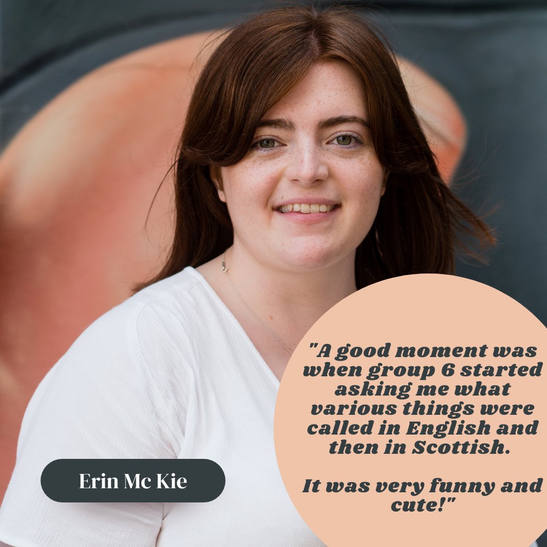 SuchFunDB's tweet photo. Miss Erin after teaching at @bsdehobbit for the very first time. @Fontys_FLOT #vvto https://t.co/RbpscpYdL1
