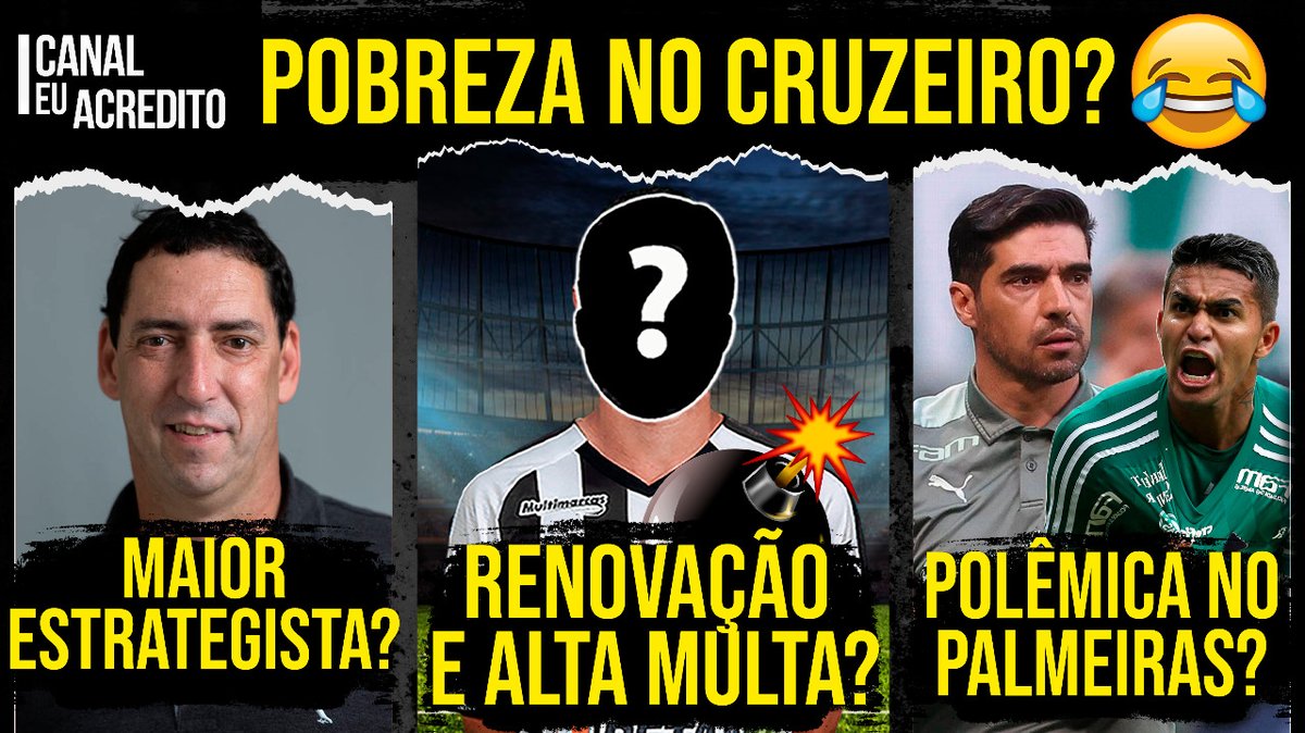 HenryVillard's tweet photo. 🤩 MAIOR ESTRATEGISTA?
💣 ATLÉTICO RENOVA COM RENOVA COM JÓIA E ESTIPULA ALTA MULTA!
🔥 POLÊMICA NO PALMEIRAS?
😂 POBREZA NO CRUZEIRO?

LINK DO VÍDEO:
 https://t.co/aOEkod6X6d https://t.co/o7JyVSj6Dp