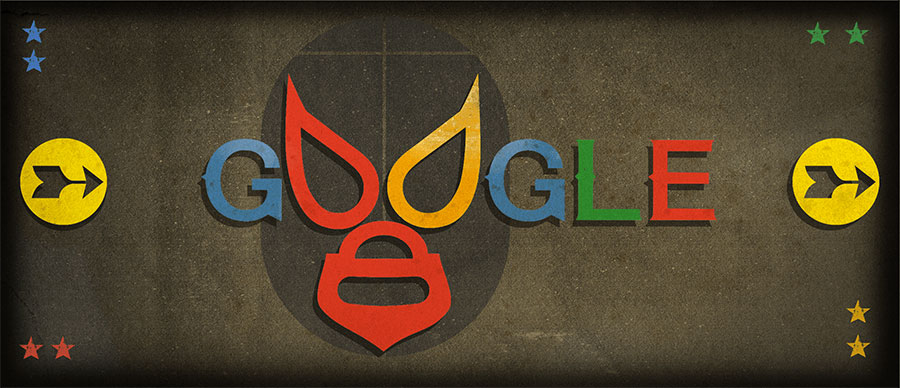 GoogleDoodles's tweet photo. A #ThrowbackDoodle in honor of Mexican wrestler and movie megastar Rodolfo Guzmán Huerta, better known by his ring name El Santo ("The Saint") 🇲🇽

Many give credit to El Santo for popularizing luchadores in Mexico! 

Learn more with #GoogleDoodle → https://t.co/3ujQW2oBoc https://t.co/46Wth5f6s3