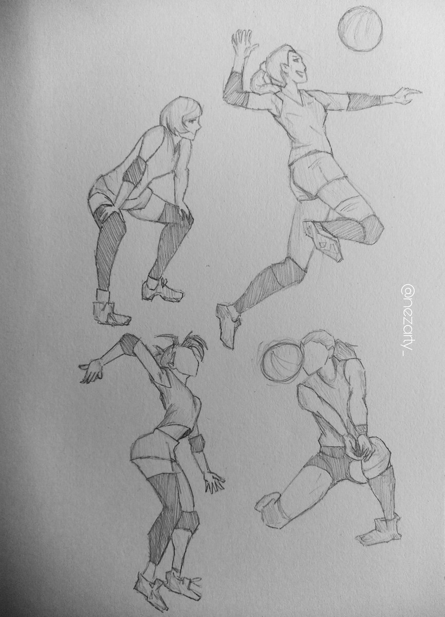 nezarty_'s tweet photo. Volleyball. 
#sketch https://t.co/wE3Tb8pGMr